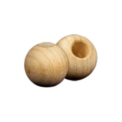 Wood Ball Dowel Caps-Bag of 30 Wood Ball Dowel Caps-Bag of 30